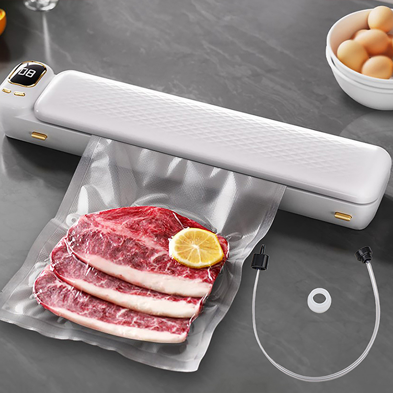Food Storage Vacuum Pump - 1 個真空シール機ホースシーラーマシンパイプ自動食品シーラー外部ポンプチューブ