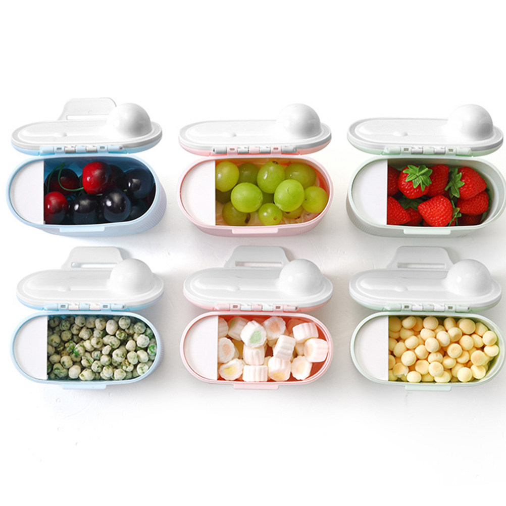 Food Storage For Baby - ベビーミルクパウダーディスペンサー ポータブル漏れ防止ベビーフォーミュラボックス コンテナ 旅行用フォーミュラホルダー 食品保存ミルクパウダーボックス