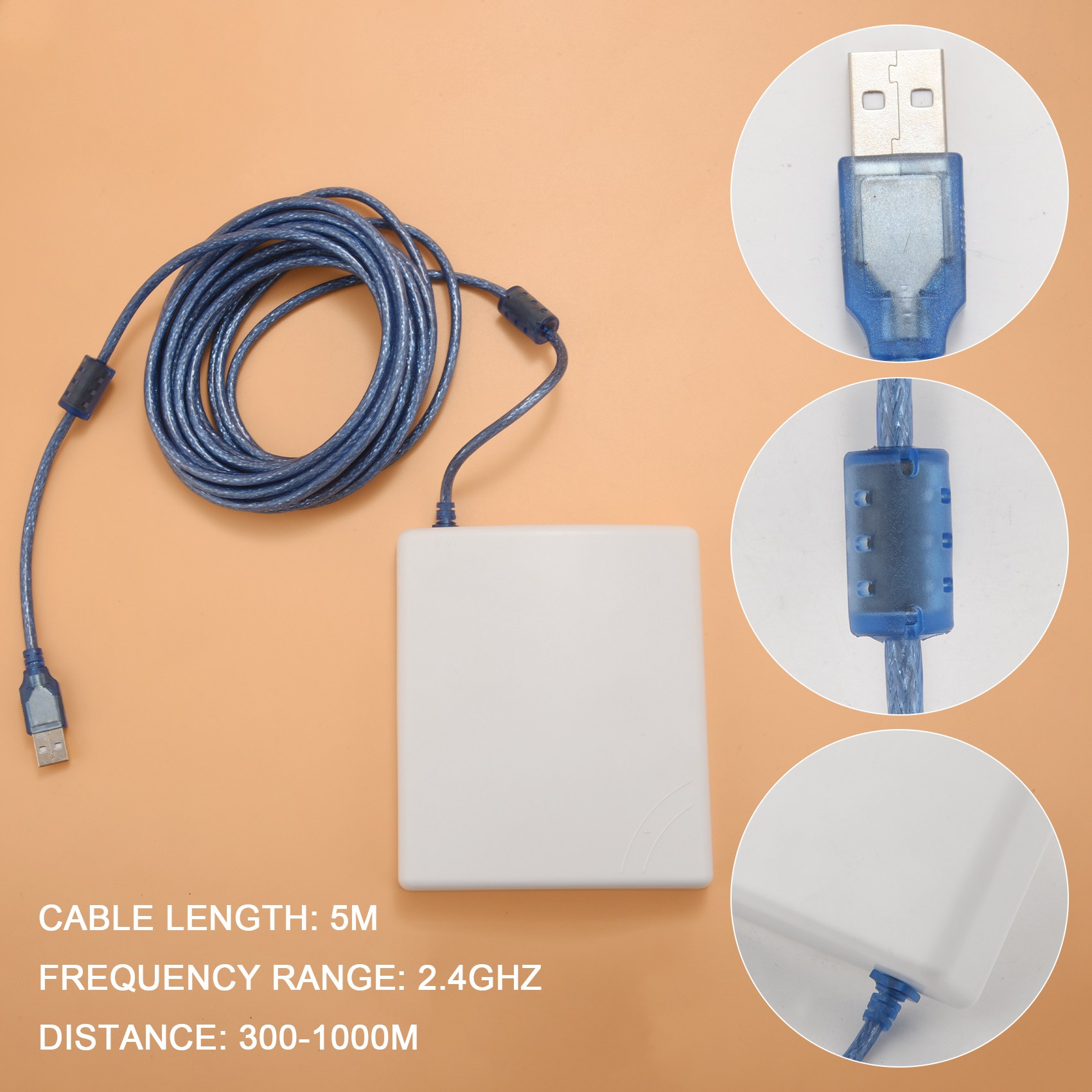 Food Storage Range - A04R-150Mbps 高利得 14DBi アンテナ 5 メートルケーブルワイヤレス