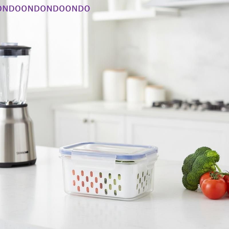 Food Storage Glass Set - 漏れ防止プラスチック製鮮度保持容器セット（蓋付き、多サイズ、冷蔵庫用食品保存オーガナイザー、積み重ね可能）