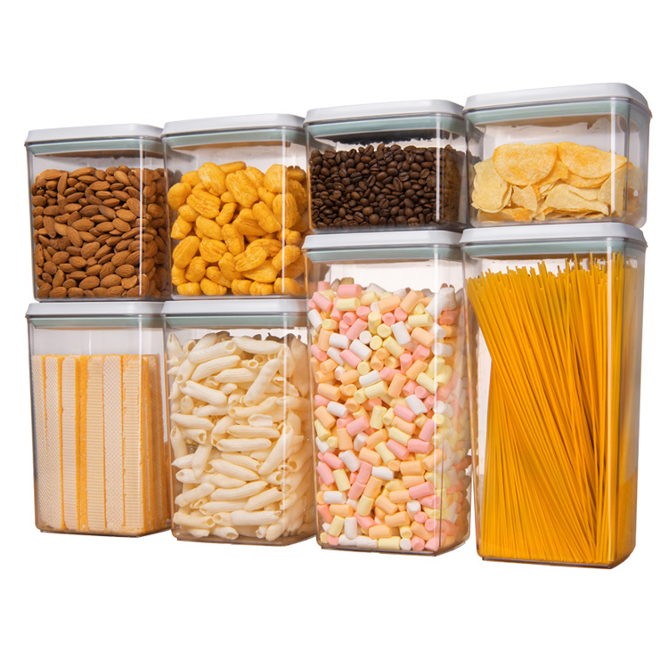 Food Storage In Pantry - 工場直送 密閉食品保存容器セット 8個 キッチンパントリー整理用キャニスター 砂糖、キャンディー、小麦粉、コーヒー用