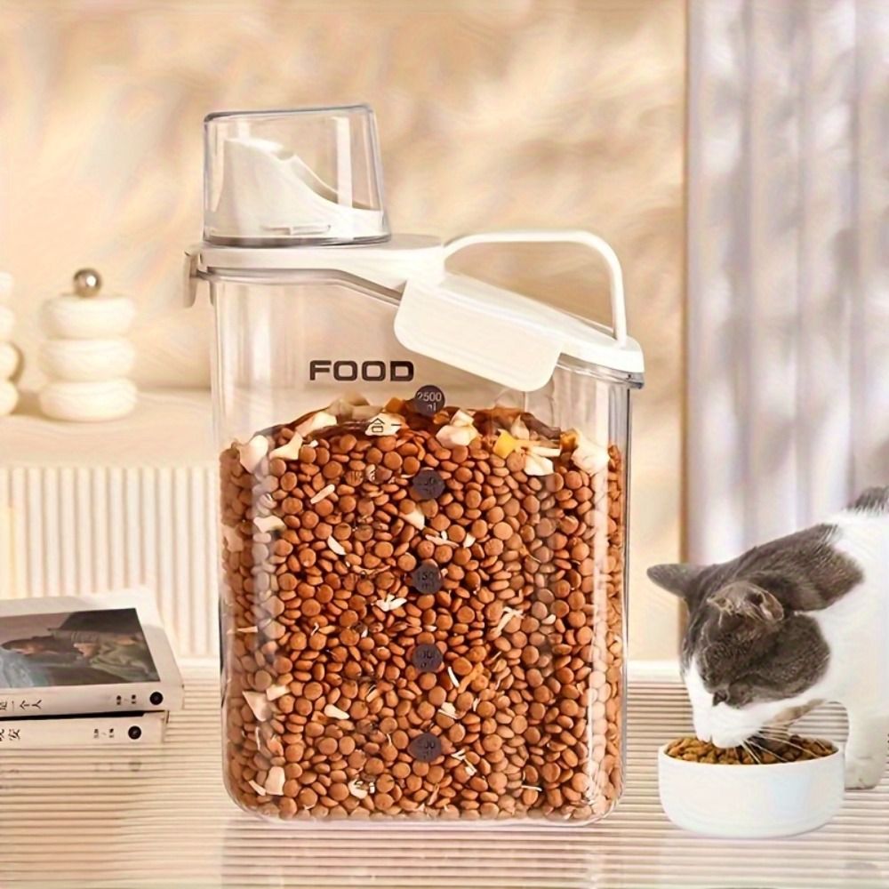 Food Storage Freeze Dried - 防湿ペットフード保存容器 密閉フリーズドライ保存容器 キッチン調味料密封透明保存瓶