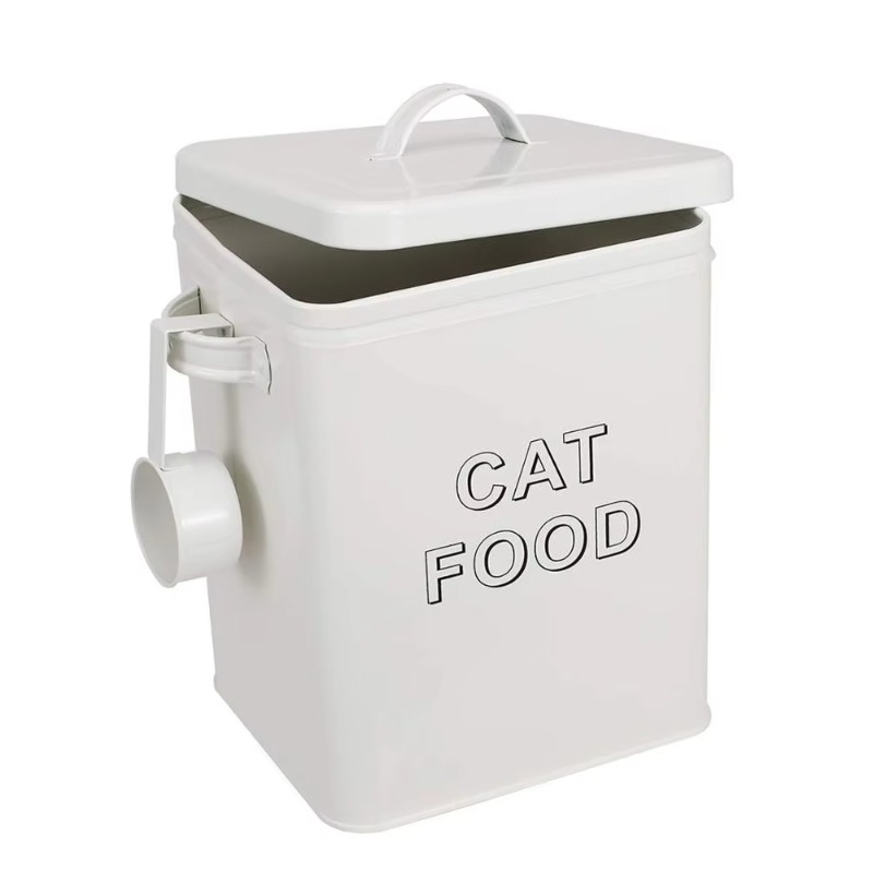 ペット用おやつとフード収納容器、蓋とサービングスクープ付きの - Food Storage Dog のレビューと価格