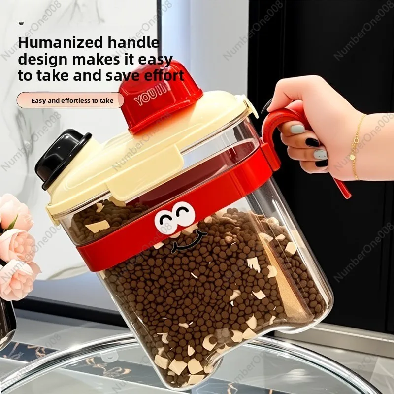 キャットフード収納バケツ ドッグフード密閉缶 防湿食品グレー - Food Storage Dog のレビューと価格