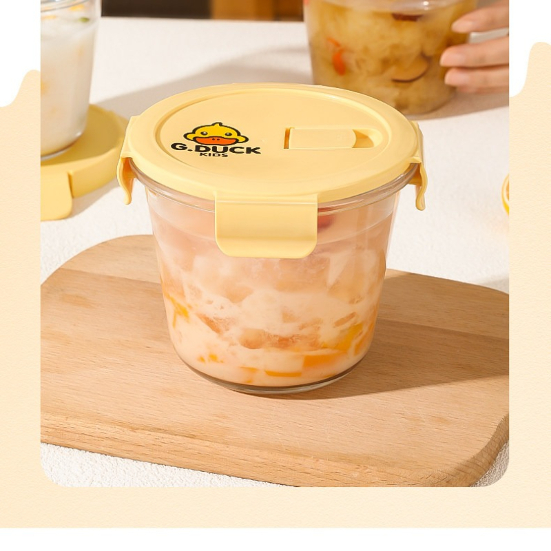 電子レンジ対応ガラス製食品保存容器セット、オートミールやフル - Food Storage Glass Set のレビューと価格