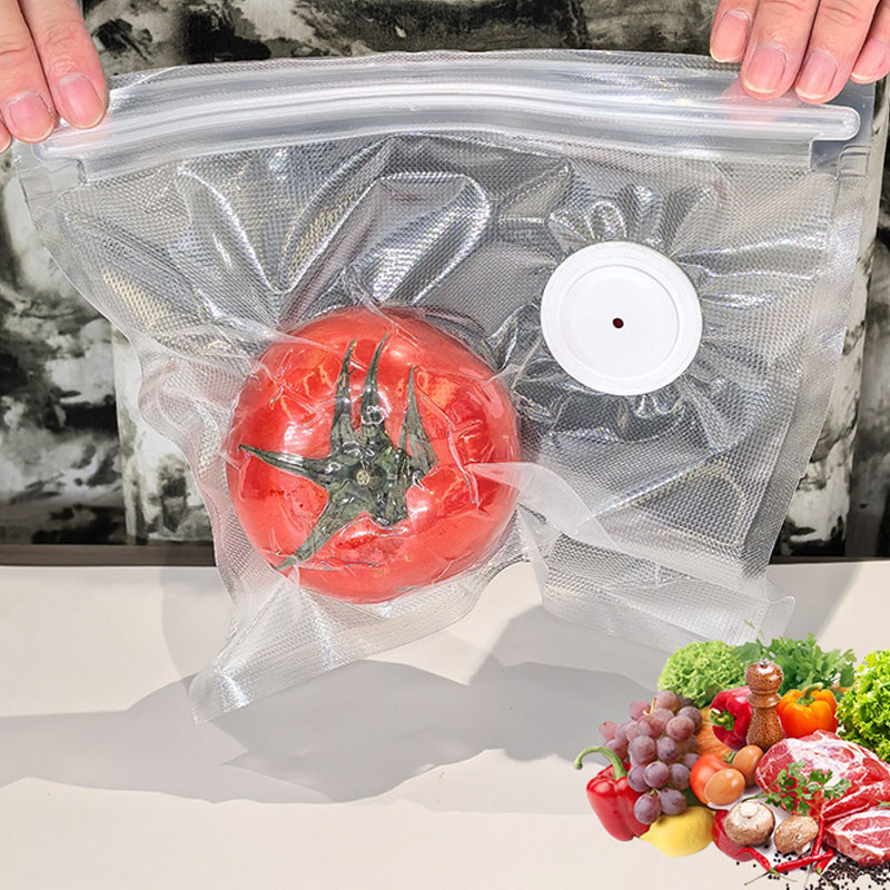 アップグレード版真空食品保存袋ジッパーバッグセットUSB電動 - Food Storage Vacuum Pump のレビューと価格