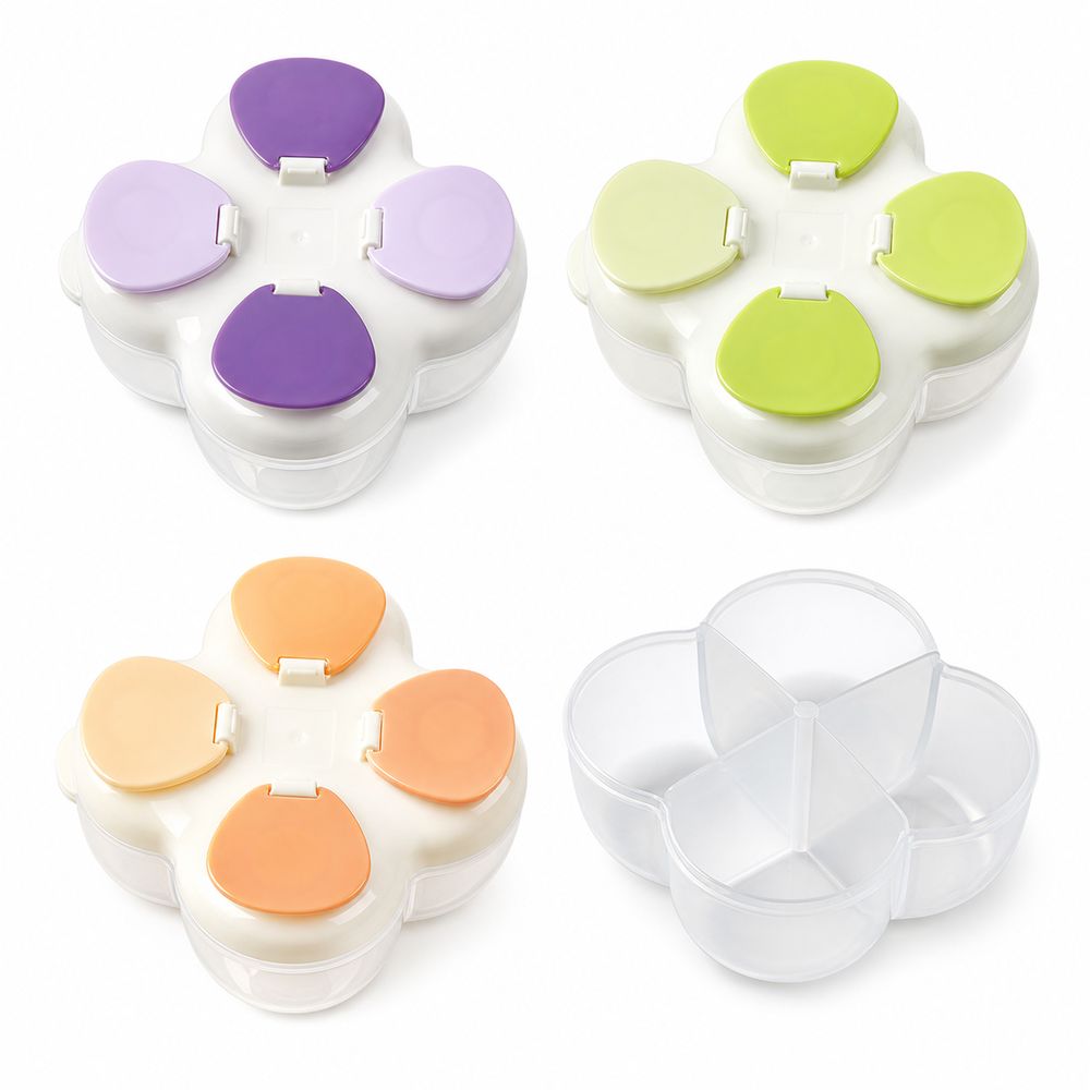 分割式フォーミュラディスペンサー 720ml 4コンパートメ - Food Storage For Baby のレビューと価格