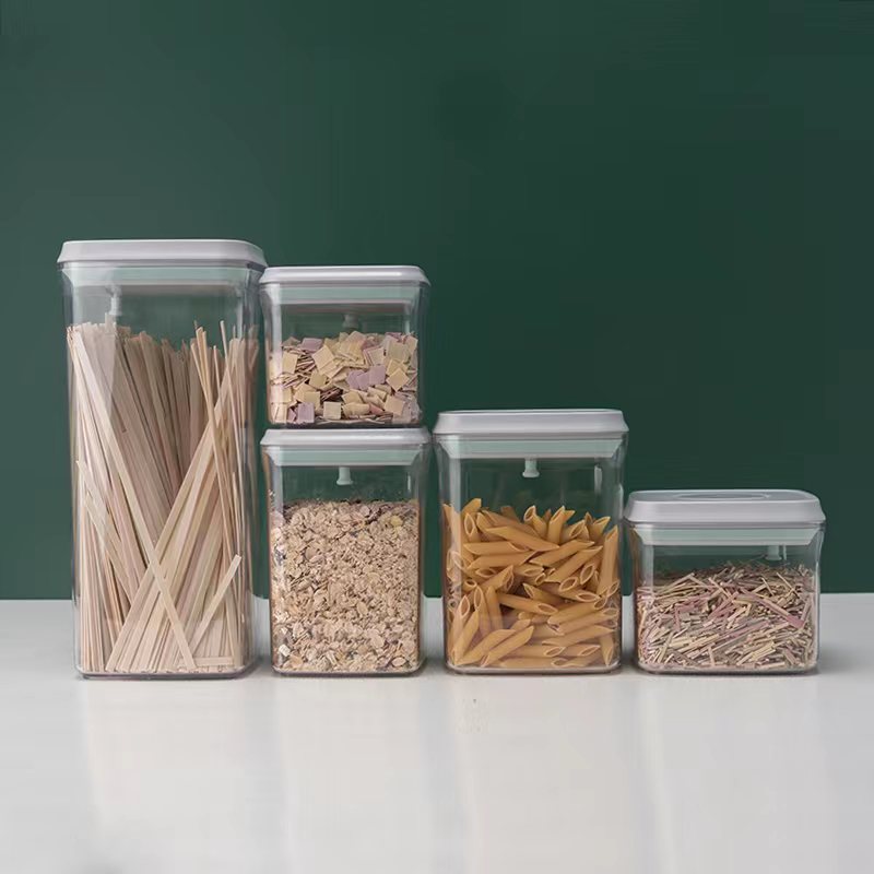 工場直送 密閉食品保存容器セット 8個 キッチンパントリー整 - Food Storage In Pantry のレビューと価格