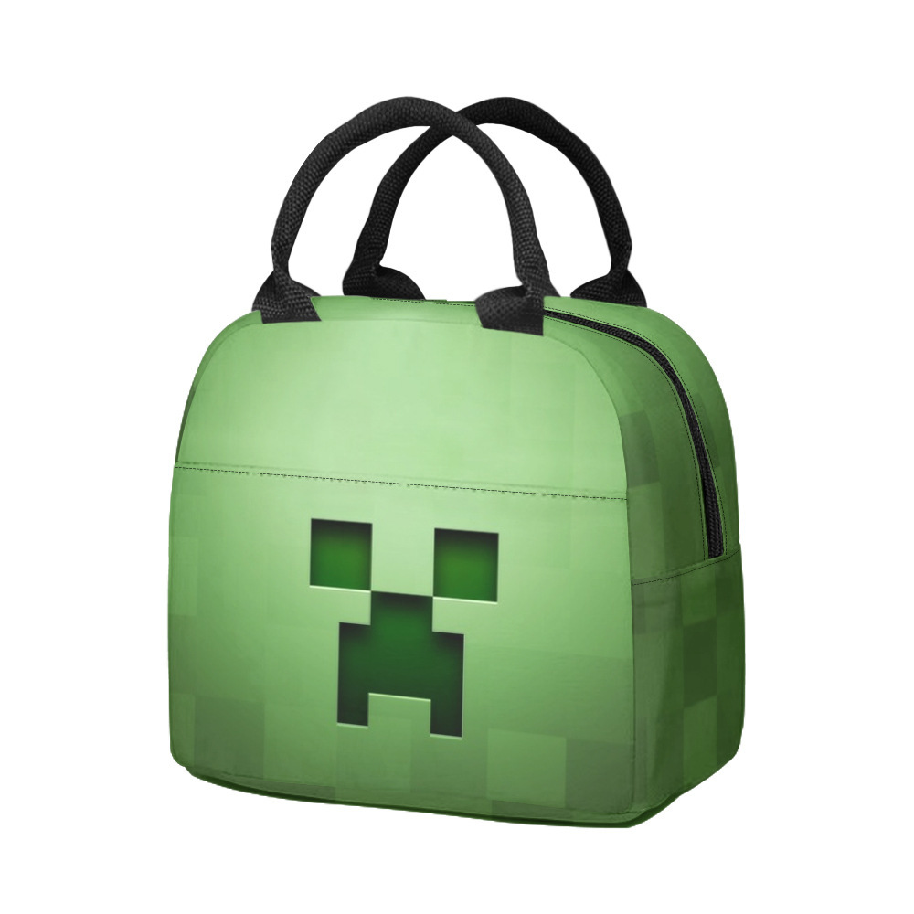 新しいマインクラフト断熱バッグ収納バッグ弁当バッグ学生用ポー - Food Storage Minecraft のレビューと価格