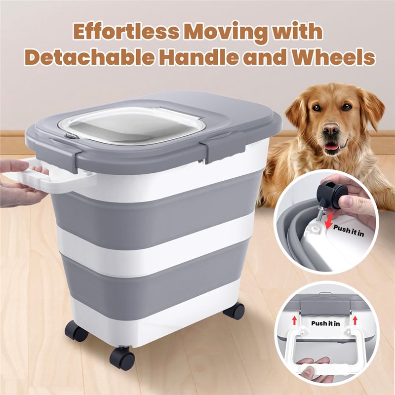 A53Q-食品保存容器 1個 ペットフード容器 ドッグフード - Food Storage Dog のレビューと価格