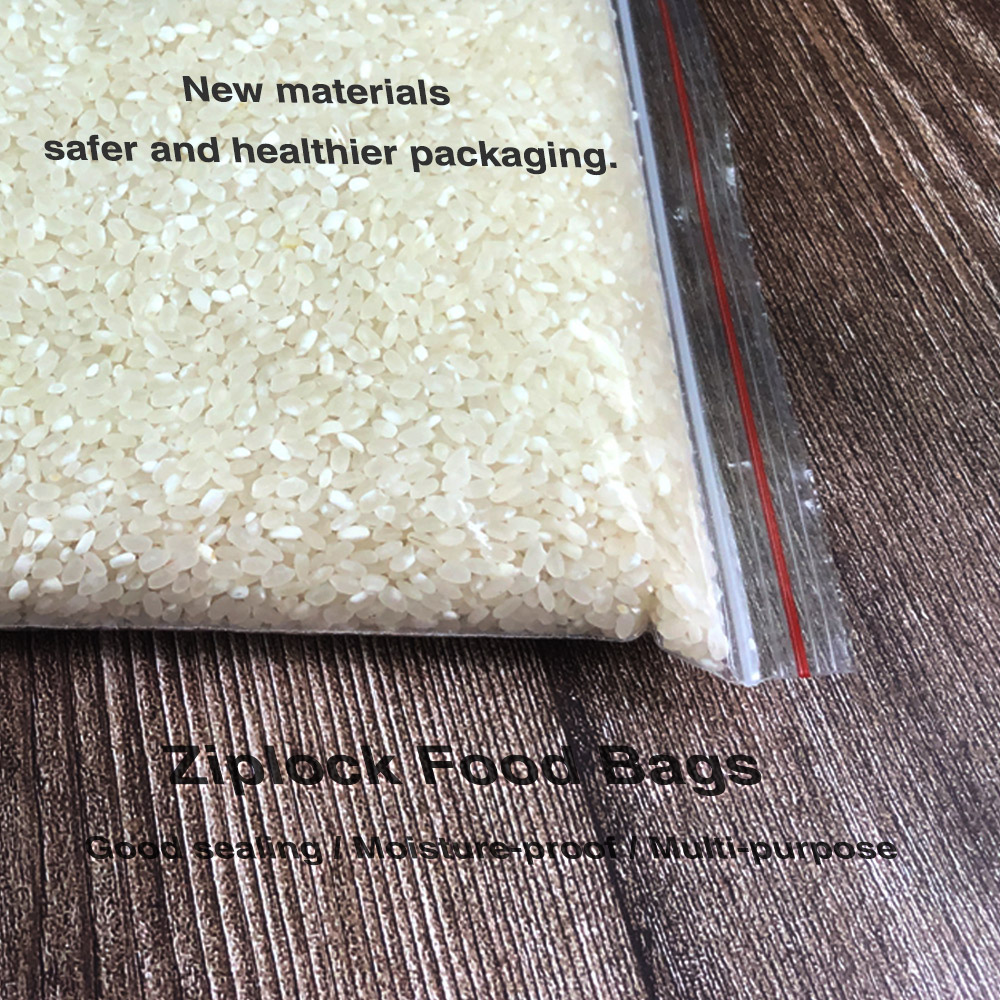 100 ピース/パック再密封可能なジップロックバッグセルフシ - Lock And Lock Food Storage のレビューと価格