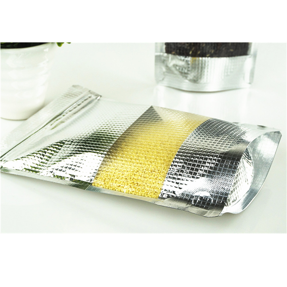 シルバーアルミニウムコーティングされたテクスチャードマットウ - Lock And Lock Food Storage のレビューと価格