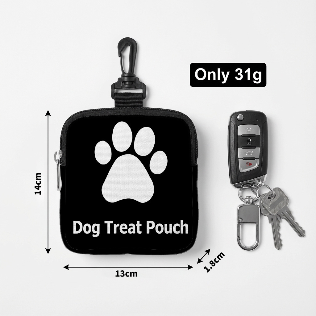 新しい漫画風の猫用フードバッグ、犬の足跡柄のドッグフードバッ - Food Storage Dog のレビューと価格