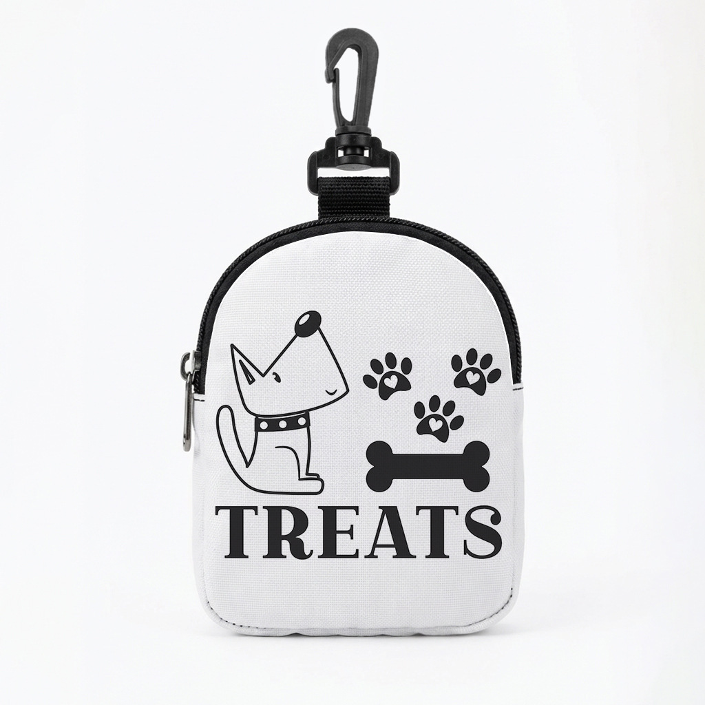 新しい漫画風の猫用フードバッグ、犬の足跡柄のドッグフードバッ - Food Storage Dog のレビューと価格
