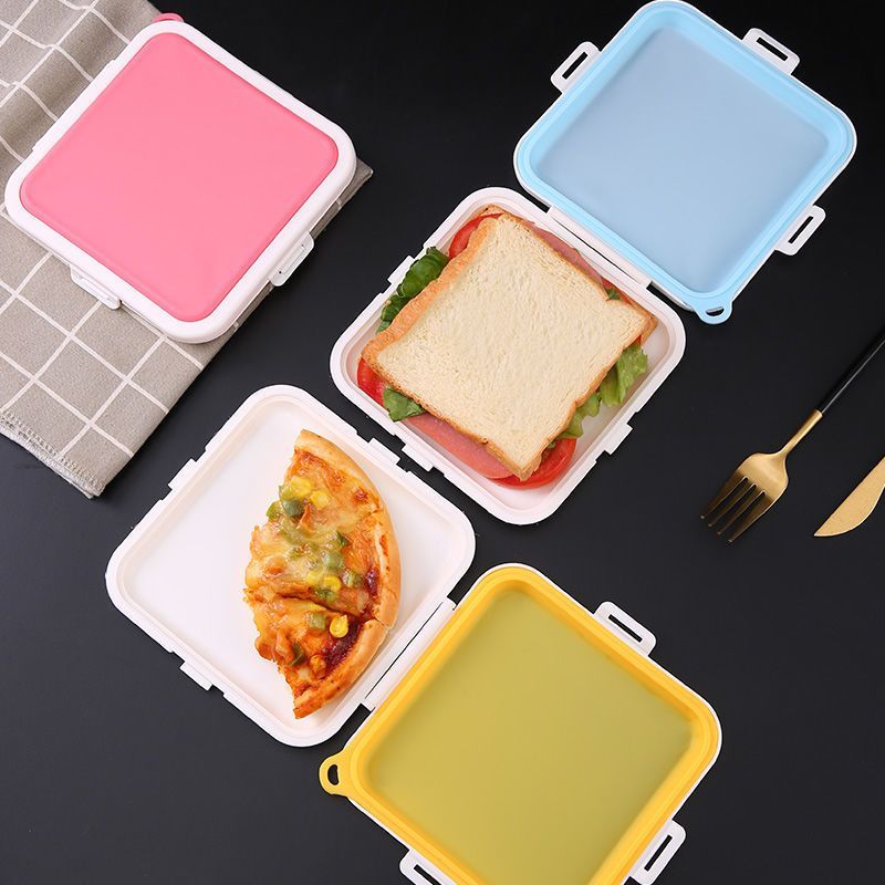 1個入りポータブルサンドイッチクリスパートースト収納ボックス - Food Storage Reusable Bags のレビューと価格