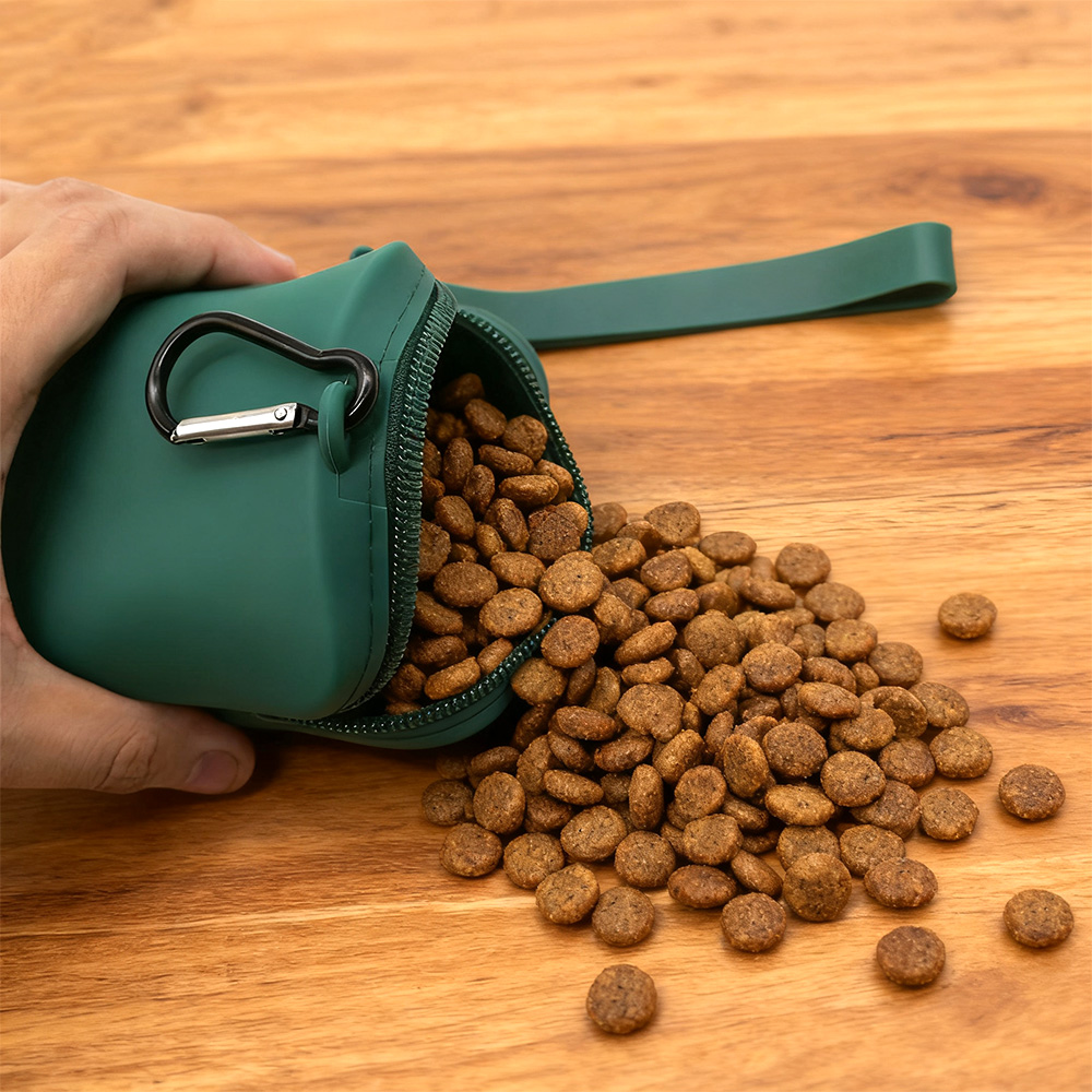 シリコン製の犬用フードバッグ、多機能大容量収納バッグと持ち上 - Food Storage Dog のレビューと価格