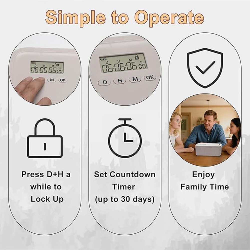食品保存容器 タイマー付きロックボックス 目に見えるが手の届 - Lock And Lock Food Storage のレビューと価格