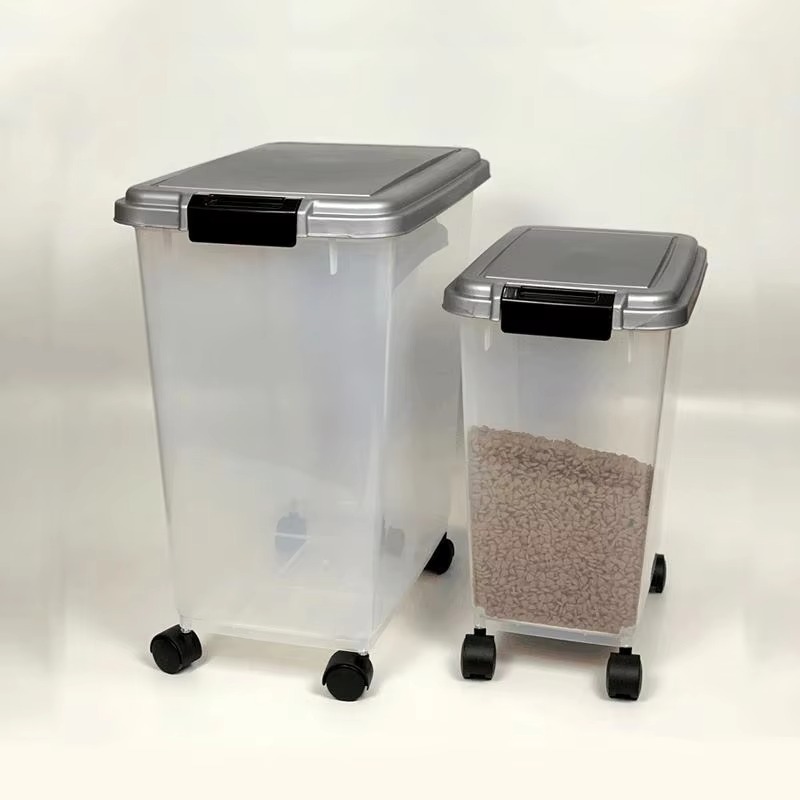 ペットフード収納容器（キャスター付き）メーカー卸売 S M  - Food Storage Dog のレビューと価格