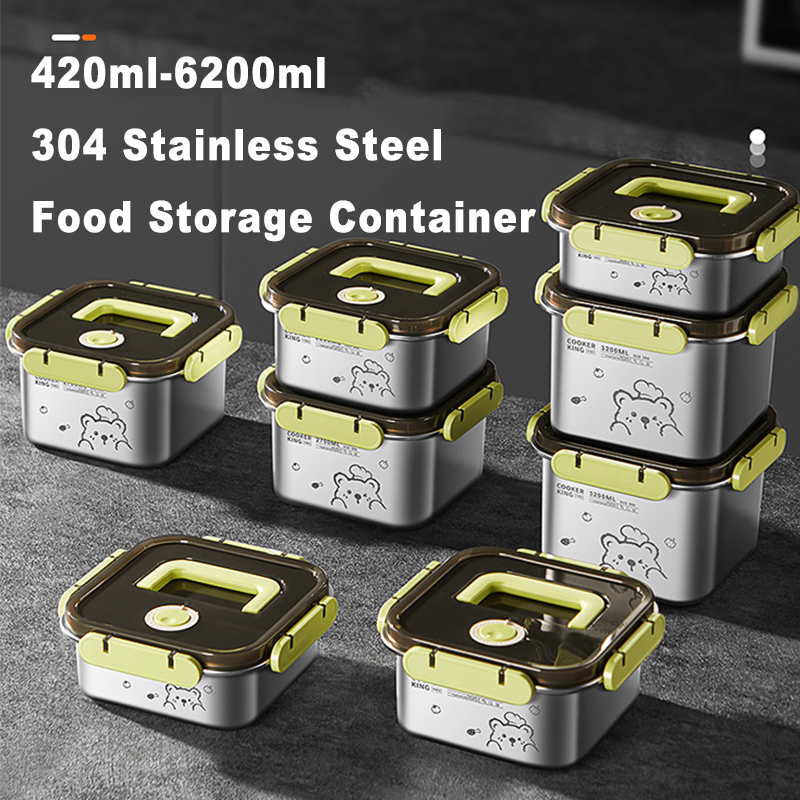 COOKER KING 420ml-6200ml 大容量ステ - Food Storage Safe のレビューと価格