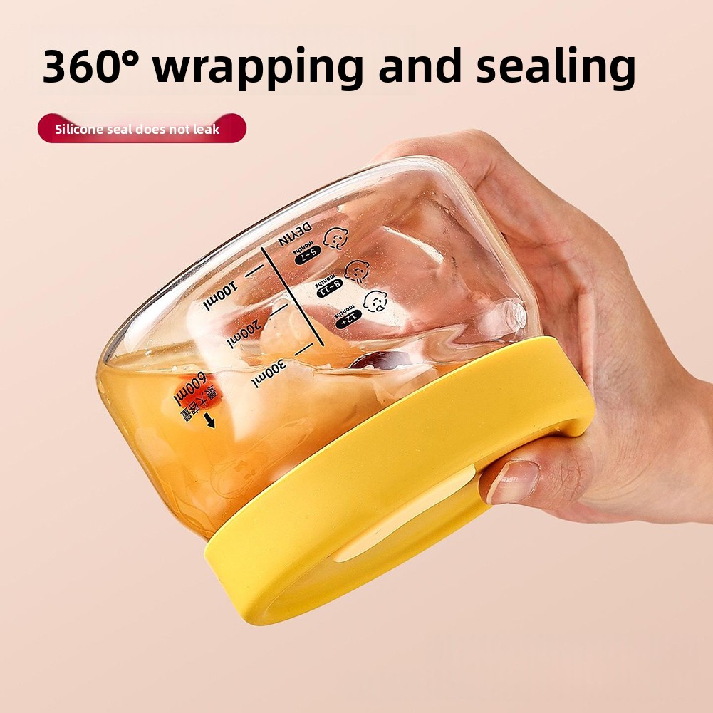 ガラス食品保存容器気密漏れ防止フードボウル弁当弁当箱電子レン - Food Storage Safe のレビューと価格