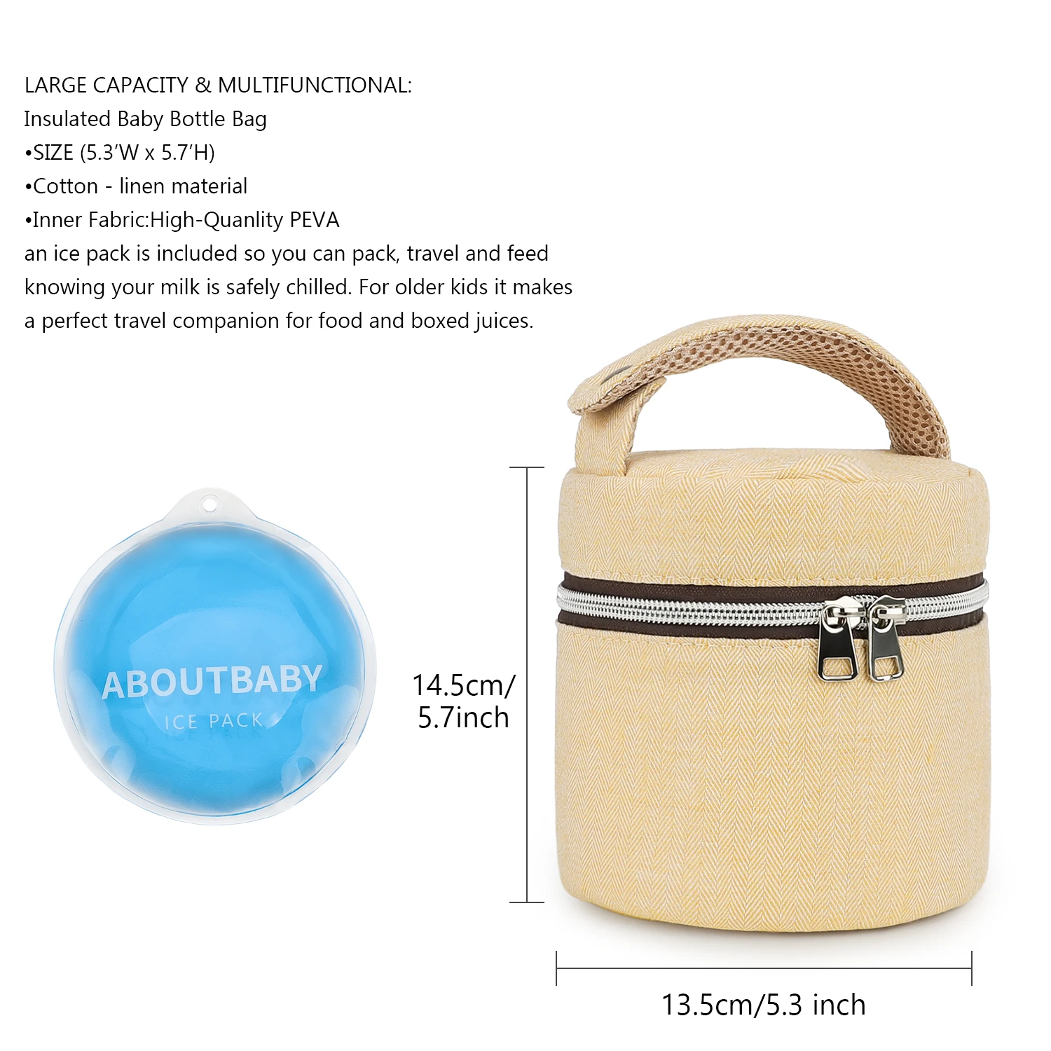 ボトルバッグ防水恒温搾乳器ケトル母子旅行用ボトル収納バッグポ - Food Storage For Baby のレビューと価格