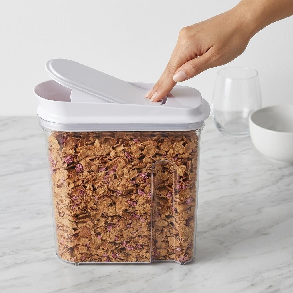 気密食品保存容器 パントリー用 透明プラスチック製 気密キッ - Food Storage In Pantry のレビューと価格