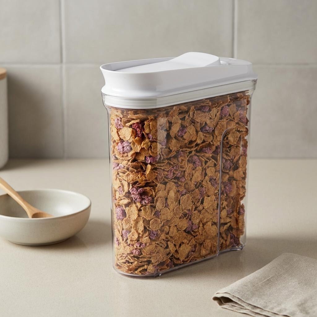 気密食品保存容器 パントリー用 透明プラスチック製 気密キッ - Food Storage In Pantry のレビューと価格
