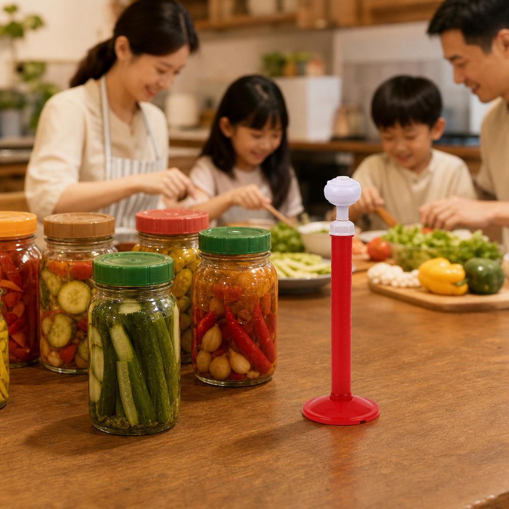 真空シーラー用ジャー蓋、真空ポンプ付き、再利用可能なピクルス - Food Storage Vacuum Pump のレビューと価格